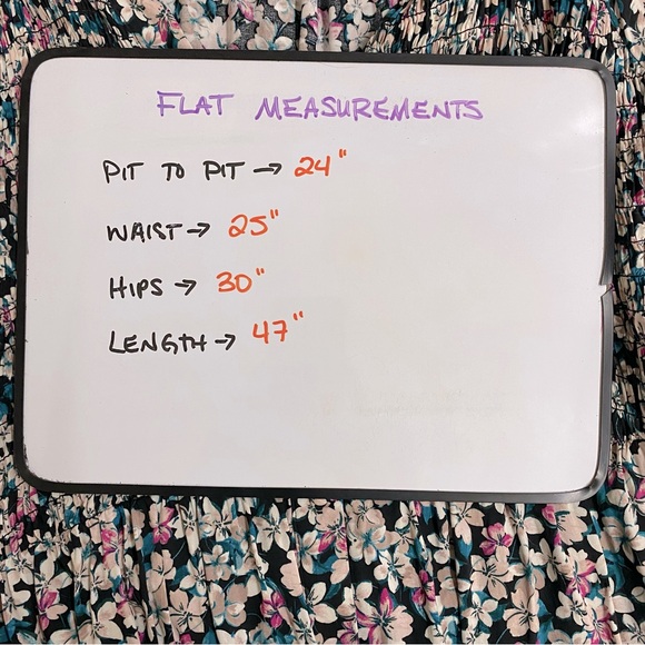 Terra & Sky Multicolour Ditsy Floral Long Sleeve Button Front Midi Dress 1X - Picture 4 of 14